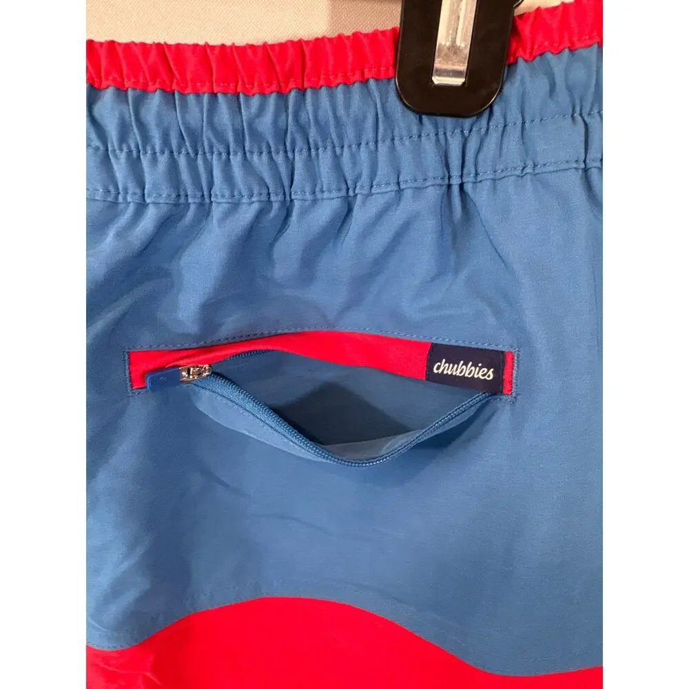 Chubbies Men's The‎ Liberties 5.5’ Swim Trunks MEDIUM NWOT